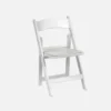 White Hampton Chair